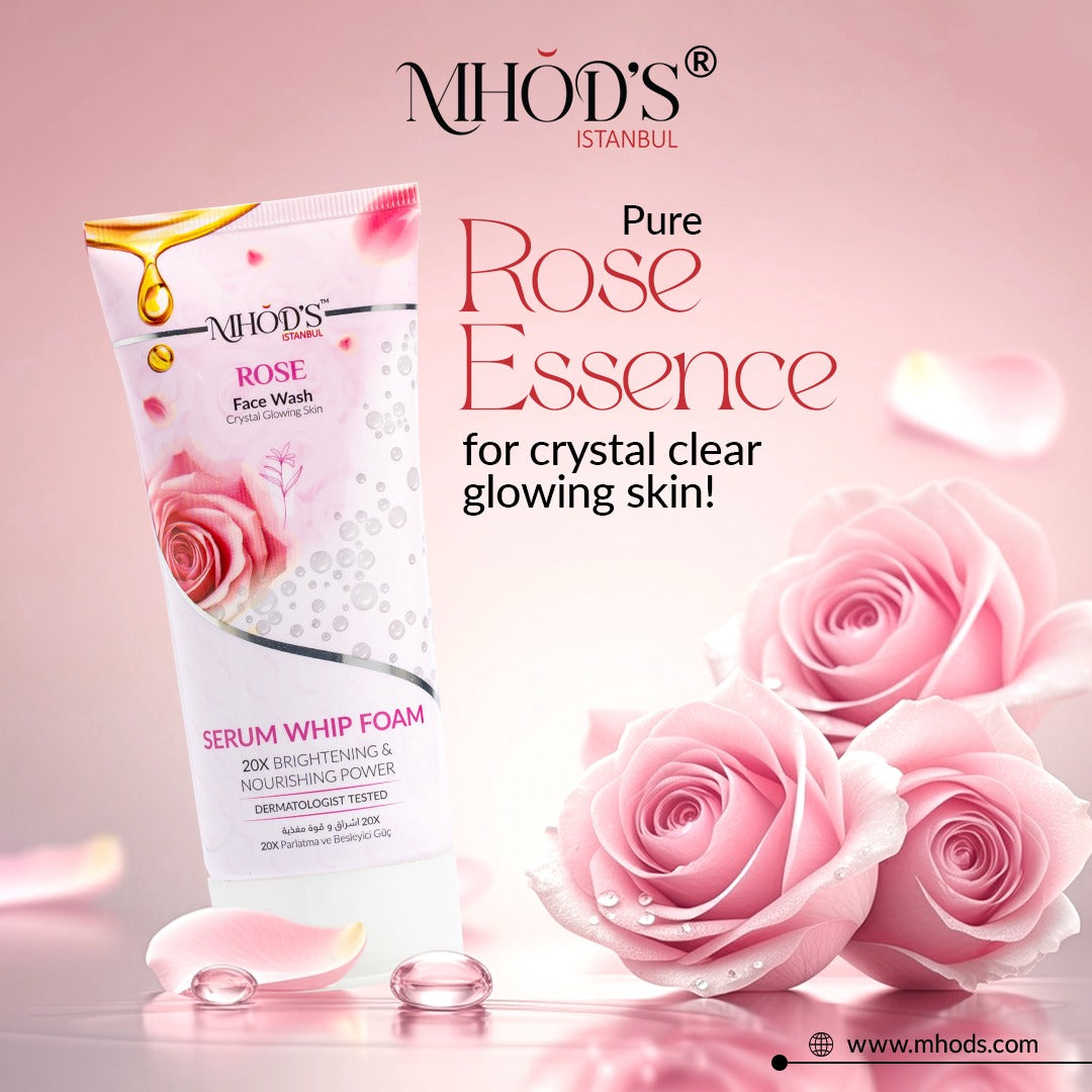Rose Facial Foam