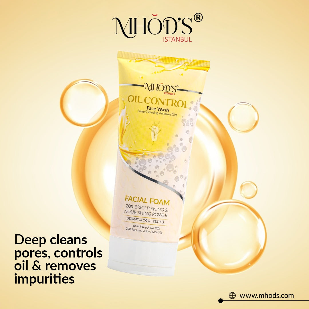 Oil Control Facial Foam