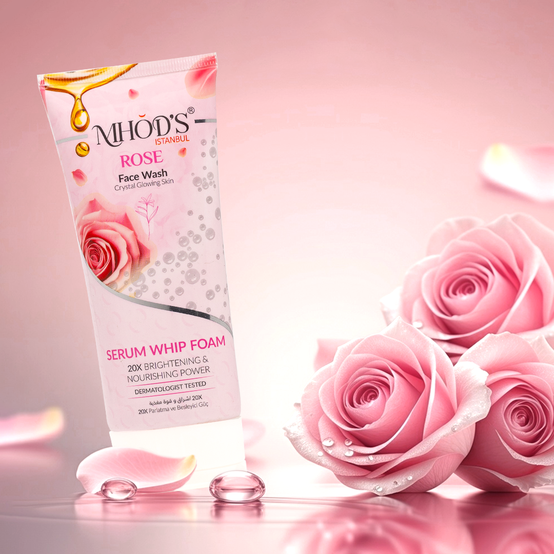 Rose Facial Foam