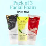 Pack of 3 Facial Foams